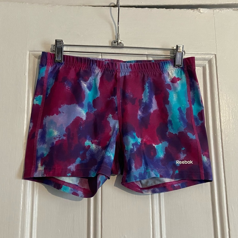 🆕 Tie Dye Spandex / Fitted Athletic Shorts - Pink, Purple, and Blue